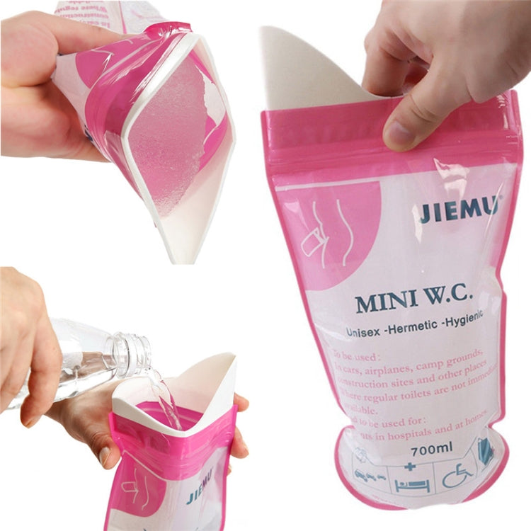 700ml Outdoor Disposable Urinal Toilet Bag Camping Male Female Kids Adults Portable Emergency Pee Bag Loading