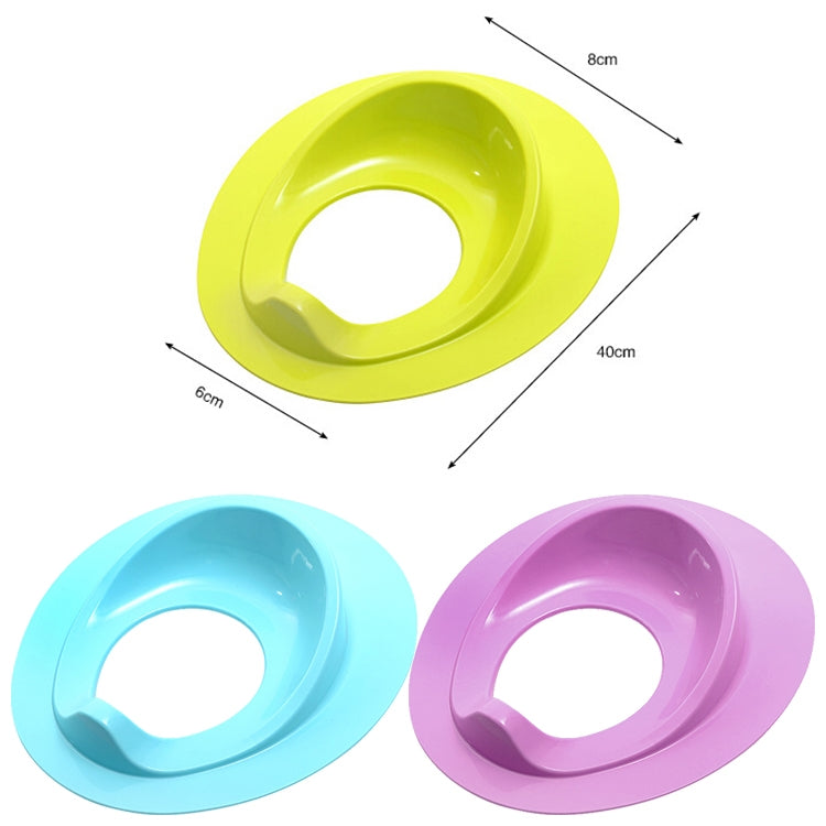 2 PCS Kids Baby Bathroom Toilet Seat Cushion Trainer Training Seat Cover(Yellow)