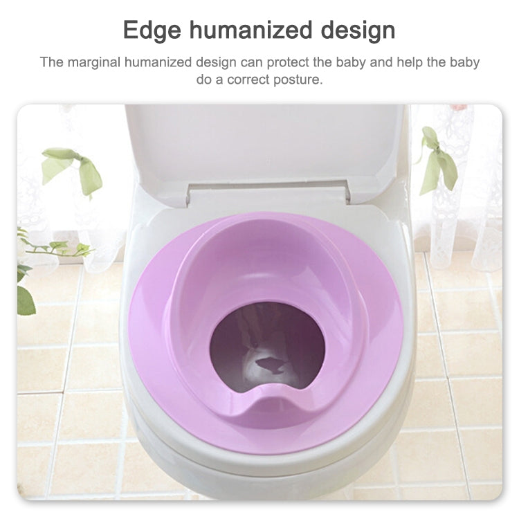 2 PCS Kids Baby Bathroom Toilet Seat Cushion Trainer Training Seat Cover(Yellow)