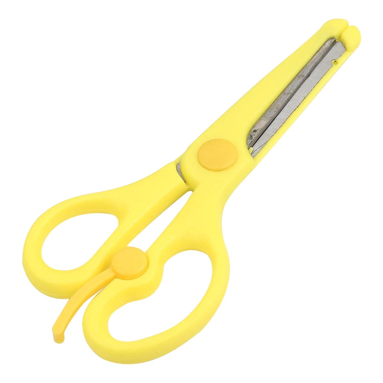 Elastic Safety Scissors Candy-Colored Knife