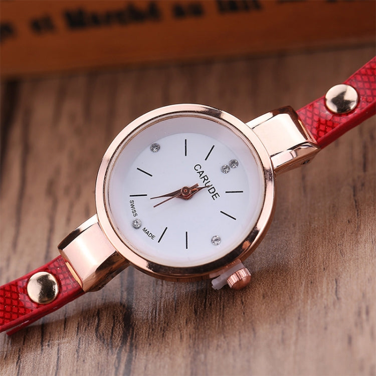 Fashion Women Casual Bracelet Leather Band Watch