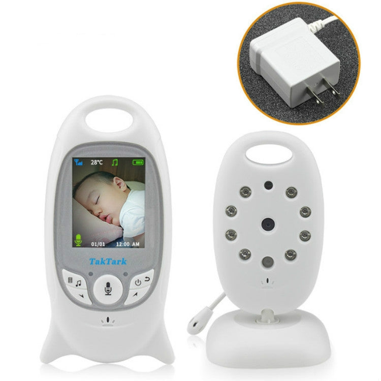VB601 2.0 inch Color Screen Baby Monitor Wireless Video Security Camera,  2 Way Talk Night Vision IR LED, Temperature Monitoring, Plug Type:US Plug