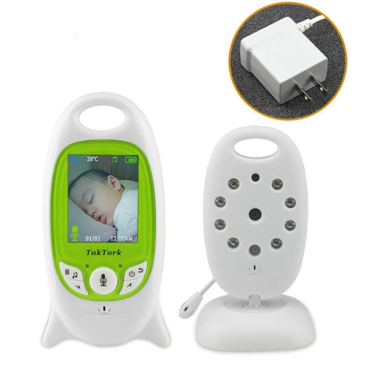 VB601 2.0 inch Color Screen Baby Monitor Wireless Video Security Camera,  2 Way Talk Night Vision IR LED, Temperature Monitoring, Plug Type:US Plug