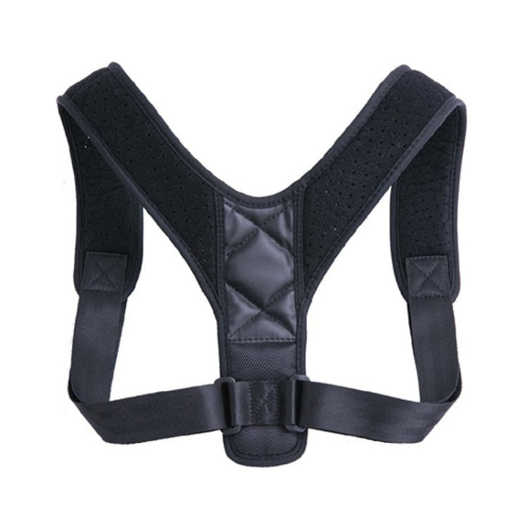 Brace Support Belt Adjustable Back Posture Corrector Clavicle Spine Back Shoulder Lumbar Posture Correction(Black)