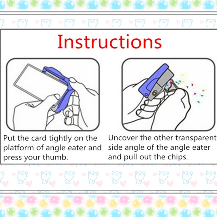 Angle Trimmer Rounder Round Cut Punch Card Corner Scrapebooking Cutter Tool Paper Puncher DIY Clipper Office Stationery