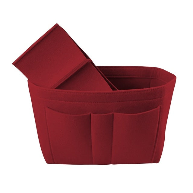 Felt Bag In The Package Creative Cosmetics Storage Bag Felt Multi-Function Debris Finishing Basket