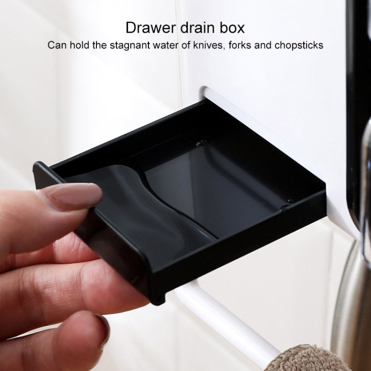 Wall-mounted Household Punch-free Chopsticks Storage Multi-function Kitchen Seasoning Box