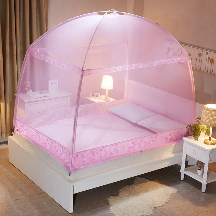 Household Zipper Foldable Yurt Mosquito Net, Size:180x220 cm