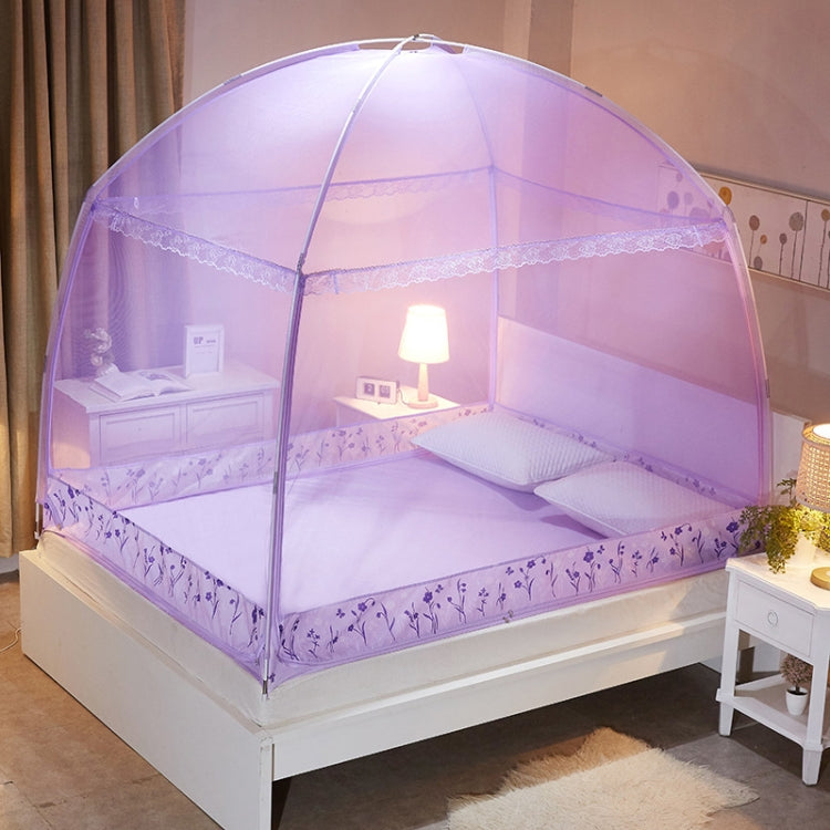 Household Zipper Foldable Yurt Mosquito Net, Size:180x220 cm