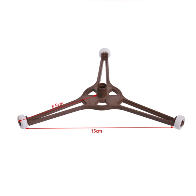 Microwave Parts Triangle Shaped Tray Flat Glass Plate for Microwave Oven