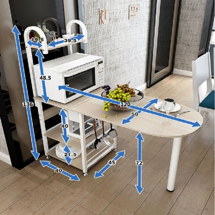 Multifunctional Kitchen Daily Storage Rack Microwave Oven Rack