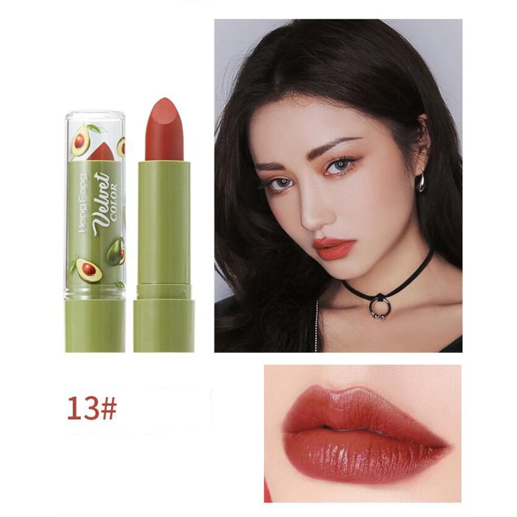5 PCS Avocado-yellow Matte Lipstick Matte Matte Moisturizing Lipstick