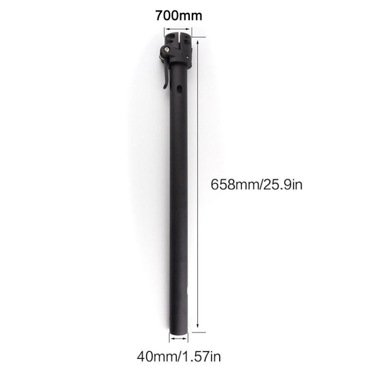 Scooter Accessories Folding Pole for Xiaomi Mijia M365 Pro(700mm)