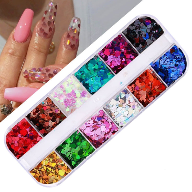 2 PCS Nail Art Butterfly Laser Symphony Sequins, Specification:06