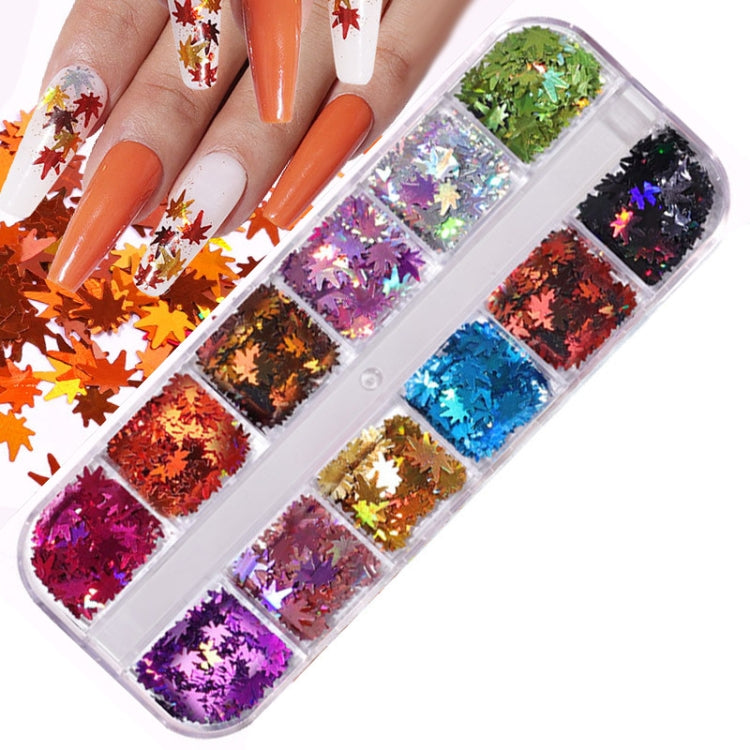 2 PCS Nail Art Butterfly Laser Symphony Sequins, Specification:15