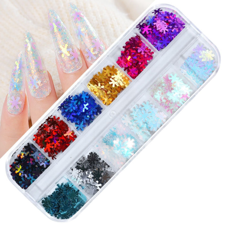 2 PCS Nail Art Butterfly Laser Symphony Sequins, Specification:21