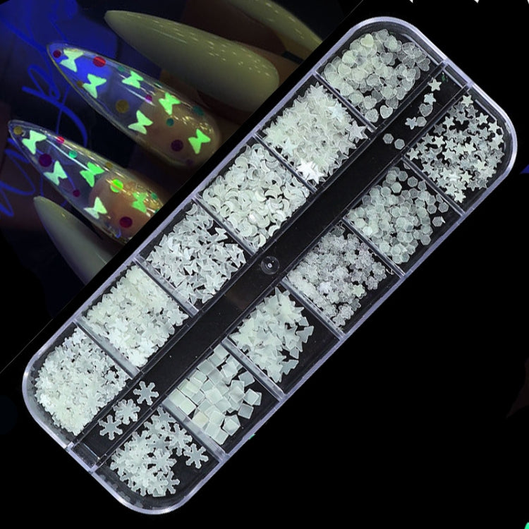 2 PCS Nail Art Butterfly Laser Symphony Sequins, Specification:22