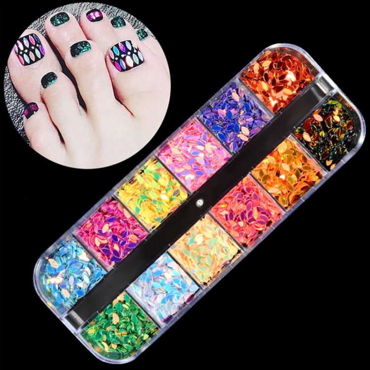 2 PCS Nail Art Butterfly Laser Symphony Sequins, Specification:25