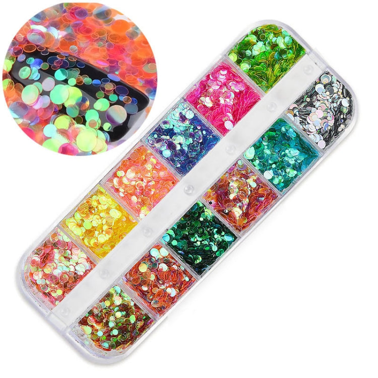 2 PCS Nail Art Butterfly Laser Symphony Sequins, Specification:26