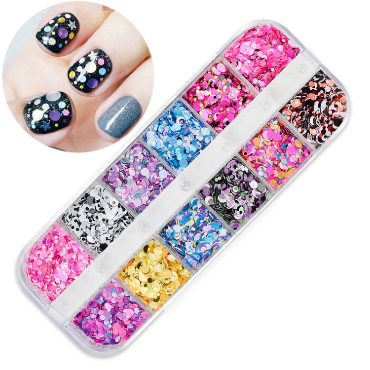 2 PCS Nail Art Butterfly Laser Symphony Sequins, Specification:28