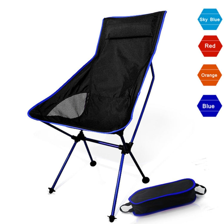 Portable Collapsible Moon Chair Fishing Camping BBQ Stool Folding Extended Hiking Seat Garden Ultralight Office Home Furniture