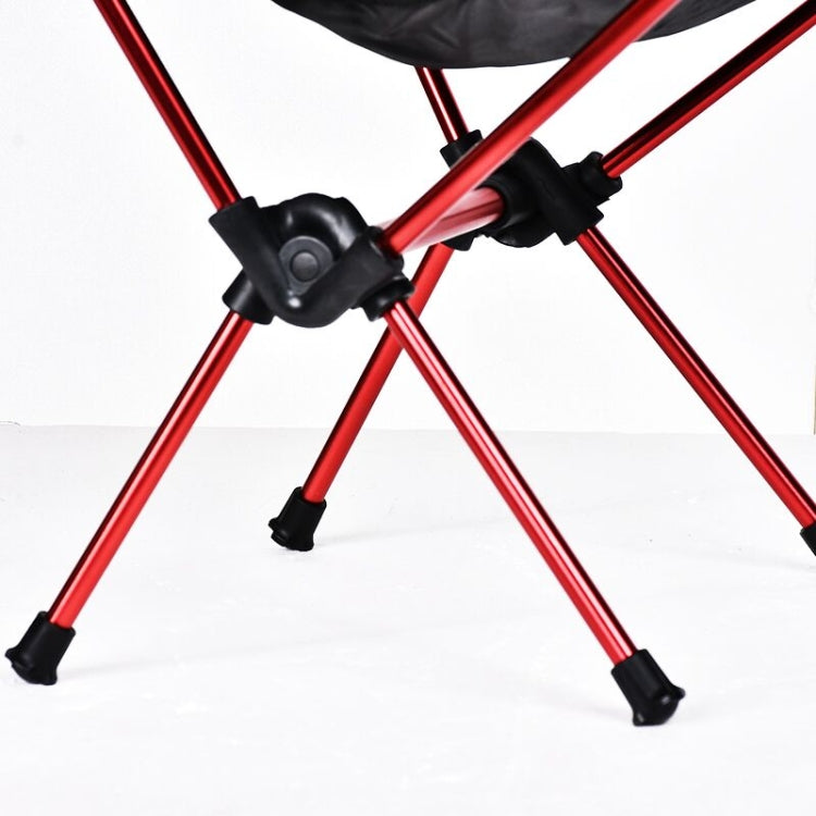 Portable Collapsible Moon Chair Fishing Camping BBQ Stool Folding Extended Hiking Seat Garden Ultralight Office Home Furniture