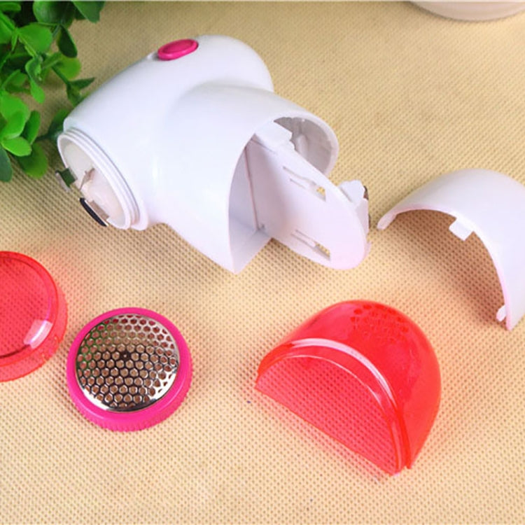 2 PCS Portable Electric Lint Removers Lint Fabric Remover For Fabric Sweater Clothes Shaver Household Remove Machine(Red)