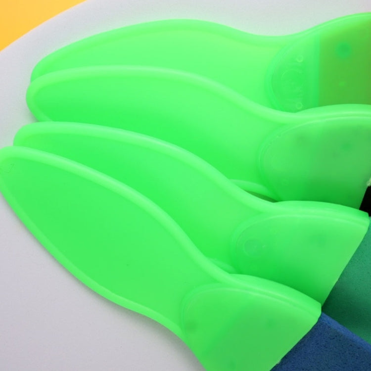 10 Packs EVA Sponge Plastic Small Fish Painting Brush Children Graffiti Painting Tool(Small Fish)