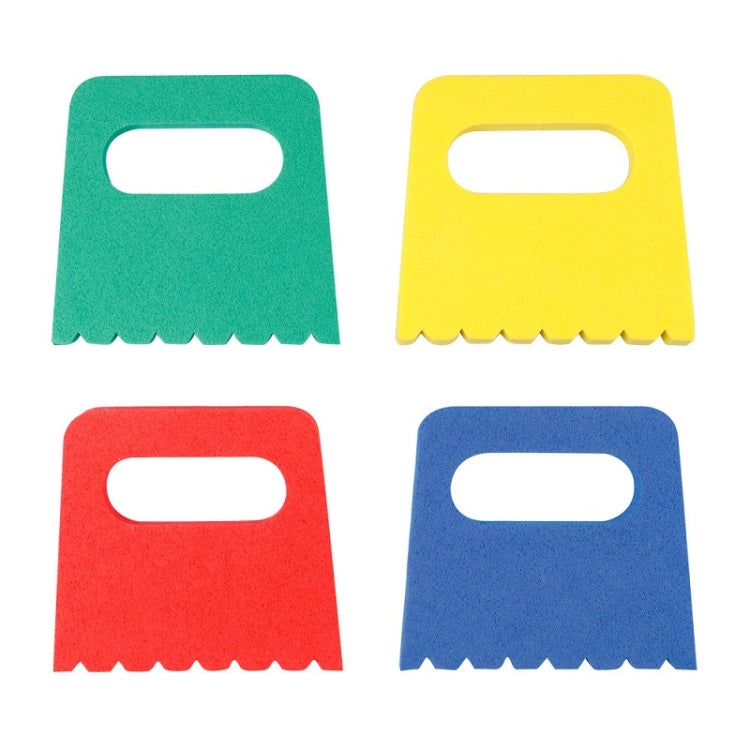 8 Packs EVA Baby Hand Paint Scraper Graffiti Making Toys(4PCS/Set)