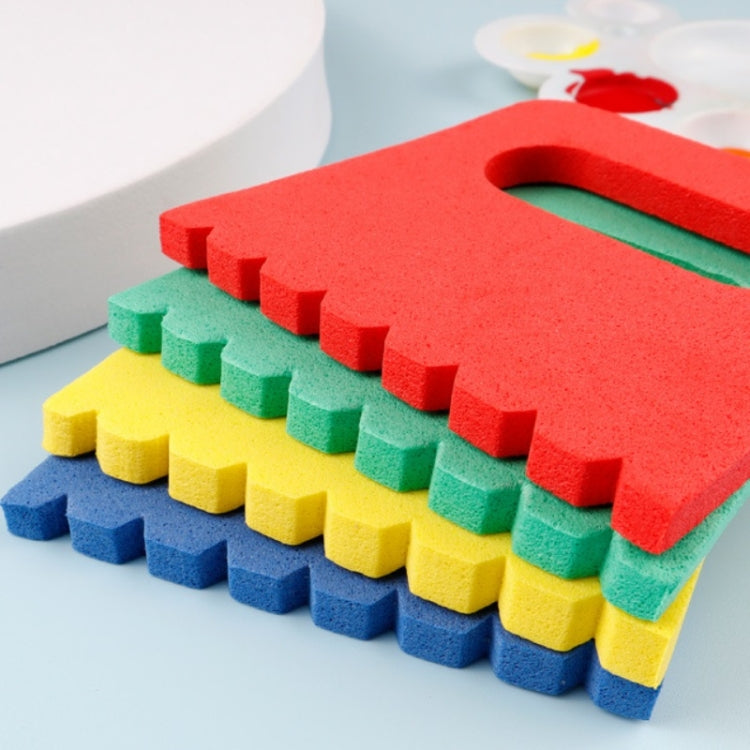 8 Packs EVA Baby Hand Paint Scraper Graffiti Making Toys(4PCS/Set)