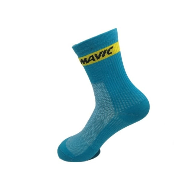 2 Pairs Sport Breathable  Outdoor Road Bicycle Racing Cycling Sport Socks, Free Size