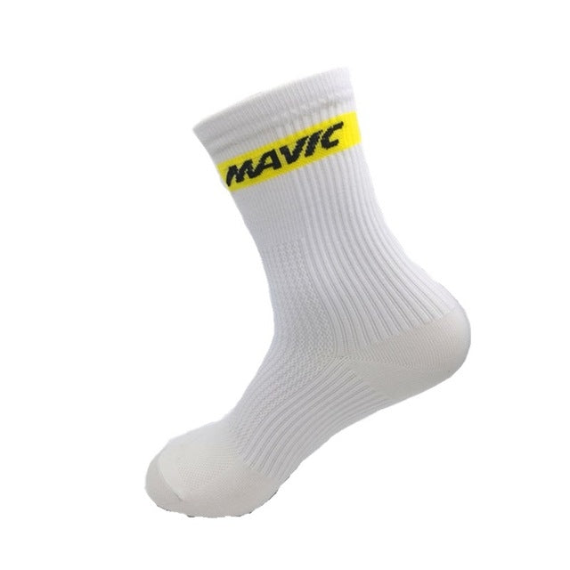 2 Pairs Sport Breathable  Outdoor Road Bicycle Racing Cycling Sport Socks, Free Size