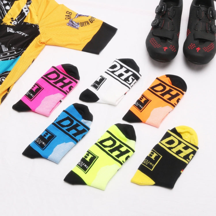 Man Cycling Sport Sock Protect Feet Breathable Wicking Cycling socks Bicycles Running Socks, Size:S