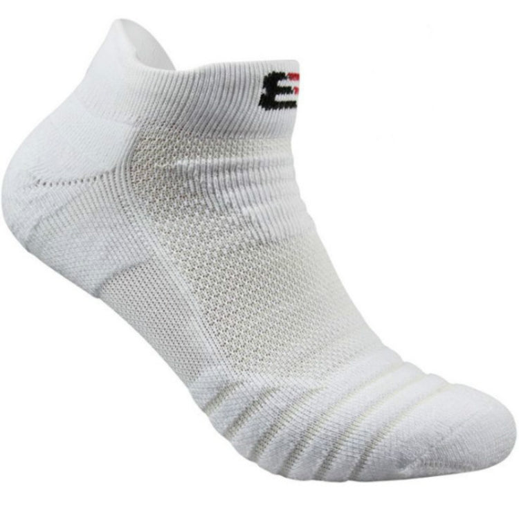 3 Pairs Men Outdoor Running Basketball Socks Boat Socks
