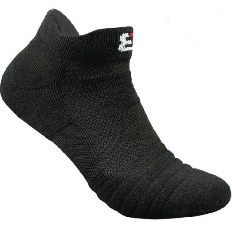 3 Pairs Men Outdoor Running Basketball Socks Boat Socks