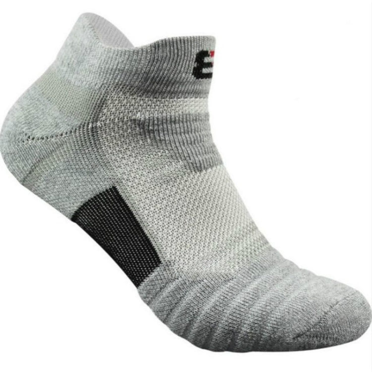 3 Pairs Men Outdoor Running Basketball Socks Boat Socks