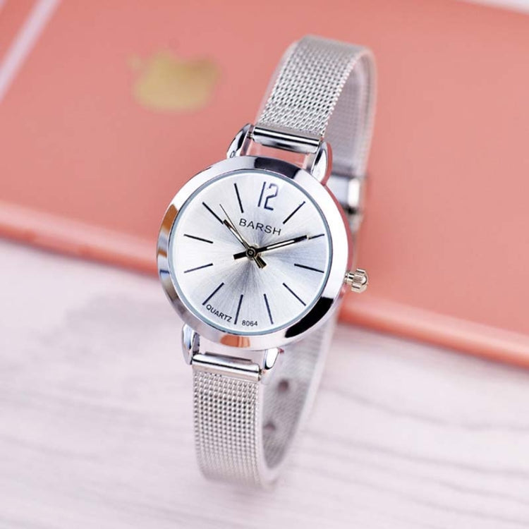 BARSH 70354 Women Mesh Belt Bracelet Quartz Watch