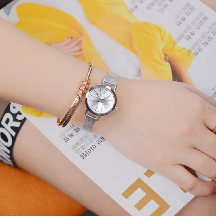 BARSH 70354 Women Mesh Belt Bracelet Quartz Watch
