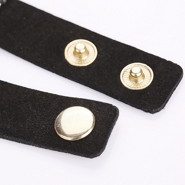 2 PCS Small Dial Diamond-plated Winding Bracelet Quartz Watch
