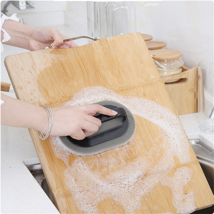 2 PCS Strong Decontamination Bath Brush Sponge Tiles Brush Kitchen Clean Tools