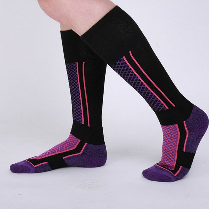 Winter Men Woman Thermal Ski Socks Thicken Cotton Warm Sports Socks Snowboarding Cycling Adult Skiing Hiking Socks Leg Warmer