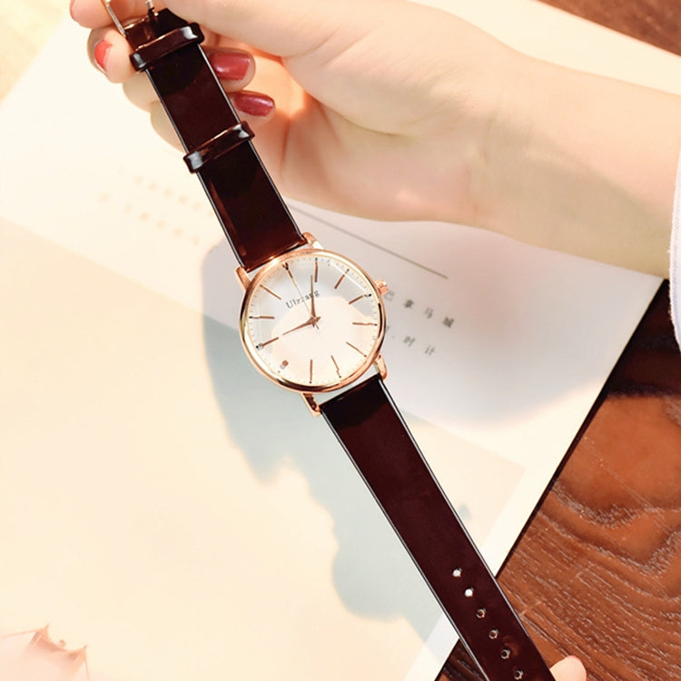 Ulzzang Simple Waterproof Large Dial Watch for Women