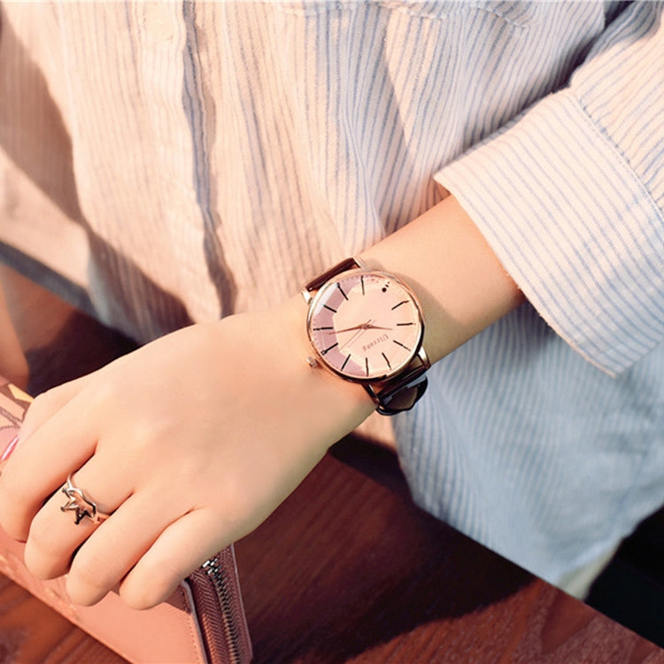 Ulzzang Simple Waterproof Large Dial Watch for Women