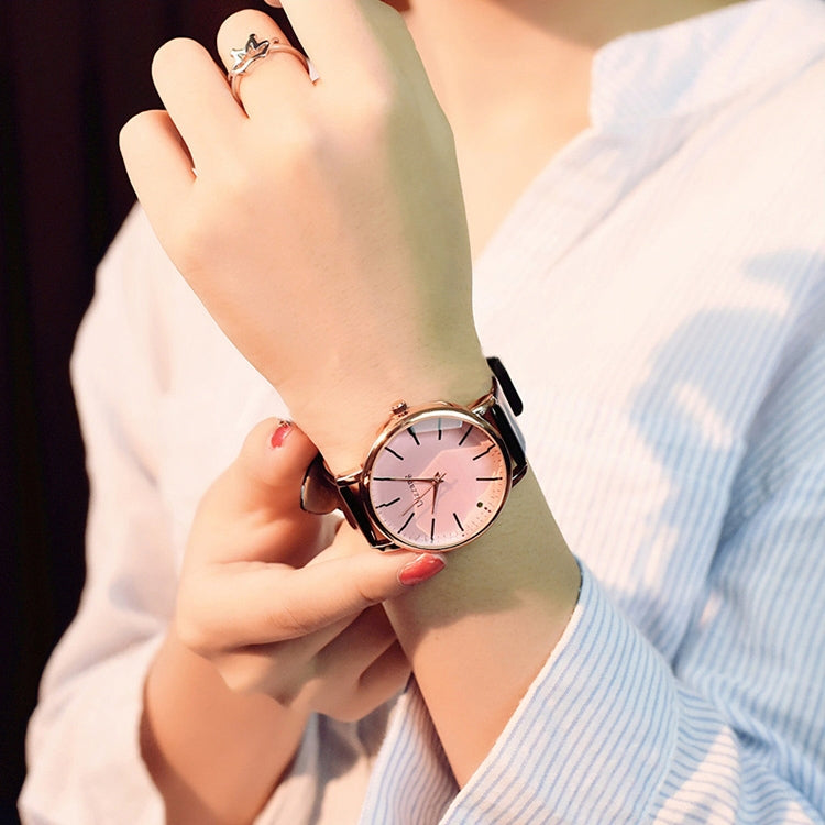 Ulzzang Simple Waterproof Large Dial Watch for Women