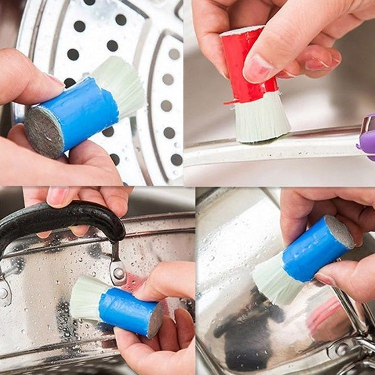 2 PCS Stainless Steel Rod Magic Stick Rust Remover Cleaning Wash Brush