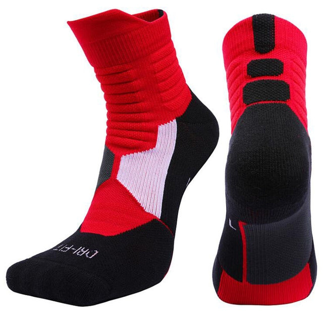 Outdoor Sport Professional Cycling Socks Basketball Soccer Football Running Hiking Socks, Size:L