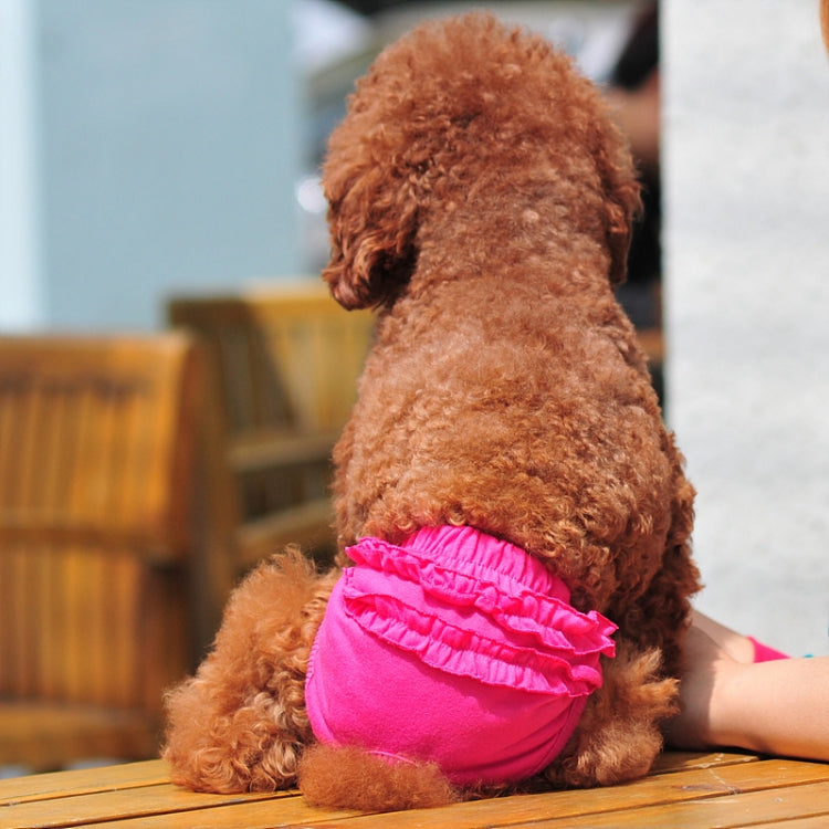 Pet Dog Panty Brief Sanitary Pants Clothing Pet Supplies, Size:S