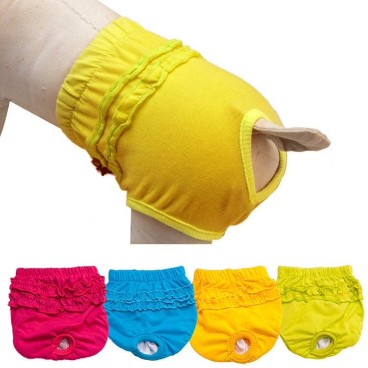 Pet Dog Panty Brief Sanitary Pants Clothing Pet Supplies, Size:S