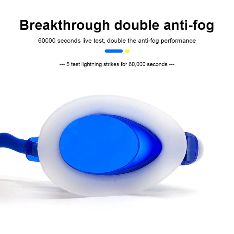 MM024 Waterproof Anti-fog High-definition Electroplated Swimming Goggles