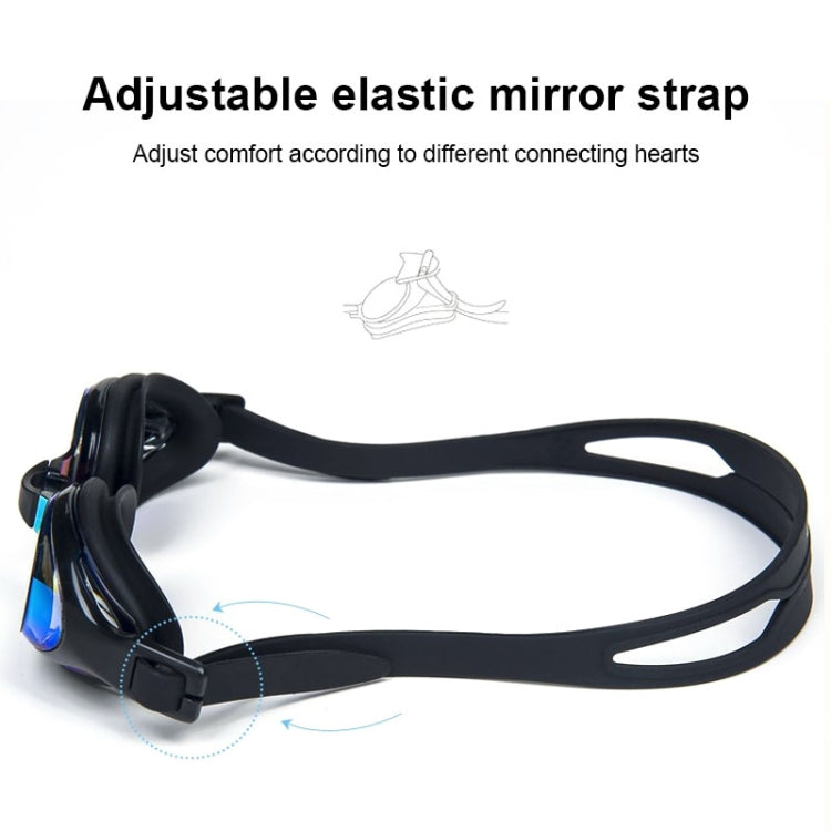 MM024 Waterproof Anti-fog High-definition Electroplated Swimming Goggles